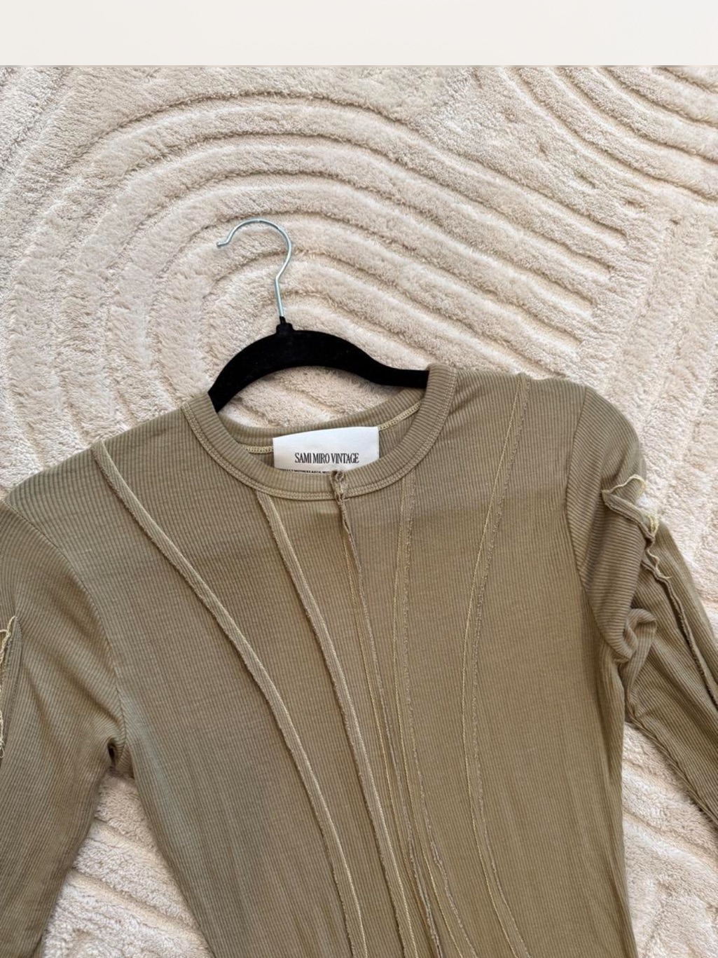 Sami Miro Vintage Asymmetrical Mini Dress — image 2 of 4